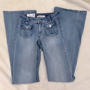 NWT Garage low rise flare jeans